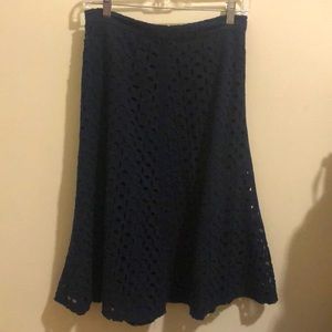Ann Taylor eyelet skirt